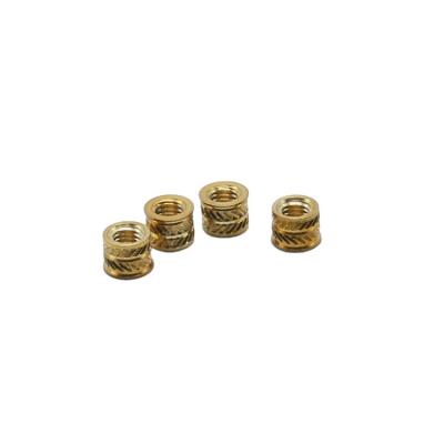 China High Quality Heavy Industry Hex Insert Knurled Copper Brass Nut for sale