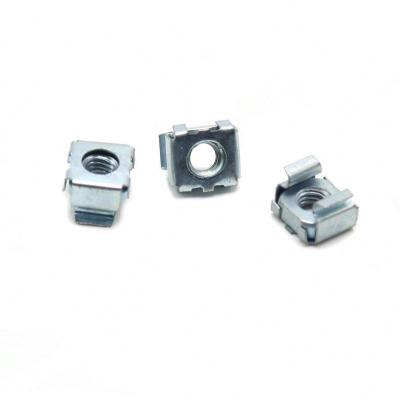 China High Quality Heavy Industry Square Nut M6 Galvanized Steel Cage Nuts for sale