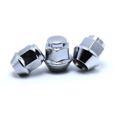 China Carbon Steel Stainless Steel Open End Acorn Lug Nut For Car Wheel M12 X 1.5 for sale