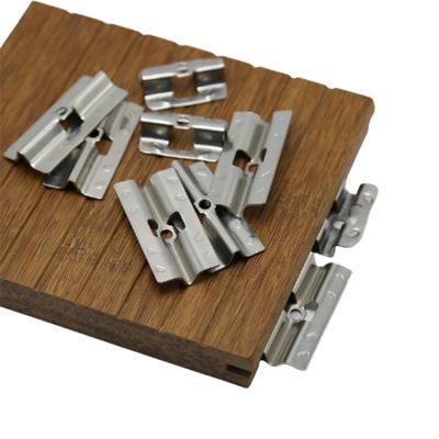 China Various shape size industrial high quality wpc clip deck for decking for sale