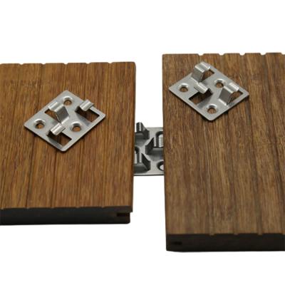 China Stainless steel industrial high quality hidden outdoor wpc flooring deck metal clips for sale