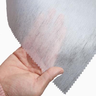 China 100% Polyester 1040HF Water Soluble Non Woven Gum Stay Fusible Interlinings for sale