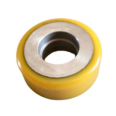 China Other SS polyurethane on steel urethane balance wheel for forklift for sale