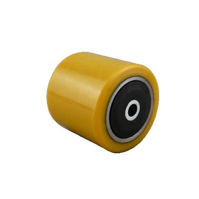 China Other SS PU Forklift Wheels Polyurethane Caster for sale