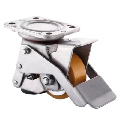 China PIVOT SS Leveling Caster Wheels Leveling Adjustable Caster Stainless Steel for sale