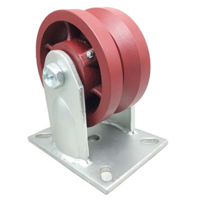 China SS Rigid V-Groove Ductile Steel Wheels 100 150 200 250 Mm for sale