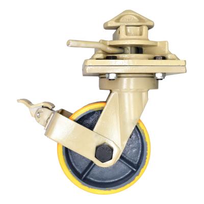 China PIVOT SS 8 Inch ISO Shipping Container Caster Wheels for sale