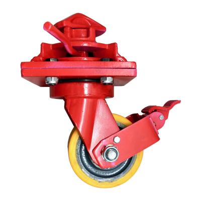 China PIVOT SS 6 Inch ISO Heavy Duty Shipping Container Caster Wheels for sale