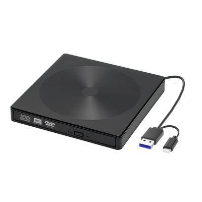 China External USB external DVD-RW burner is suitable for external optical drives of integrated laptops and desktops for sale