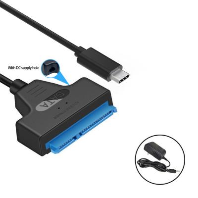 China LAPTOP 2.5 3.5 inch SATA hard drive adapter cable with power adapter USB 3.1 easy drive cable for sale