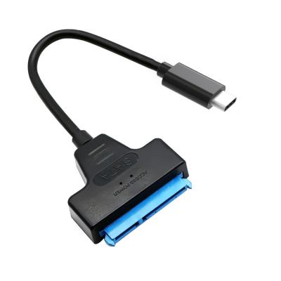 China LAPTOP USB 3.1 to SATA hard drive adapter cable external 2.5 inch solid state mechanical hard drive cable for sale