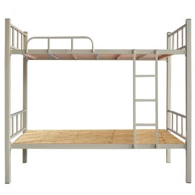 China Modern Student Dormitory Triple Bunk Bed With Desks Metal Bunk Bed With Study Office College Dormitory Double Bunk Bed With Desks Type for sale