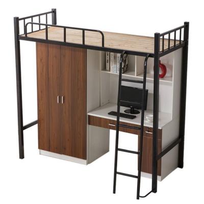 China Modern student dormitories, apartments, bed combination, drop down table for sale