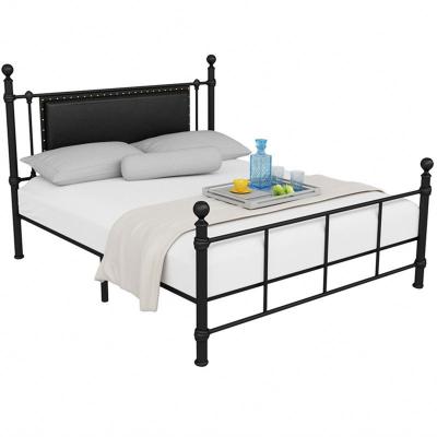 China Peep Metal Frame Double (Height) Adjustable Beds Upholstered Bed for sale