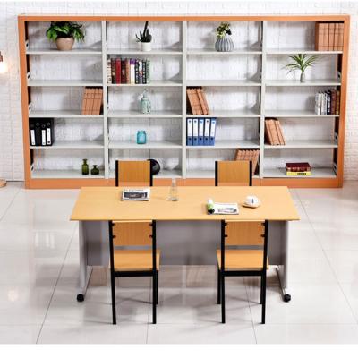 China (Height)Adjustable Assembling Library Reading Table and Lounge Chair Student Reading Room Training Table for sale