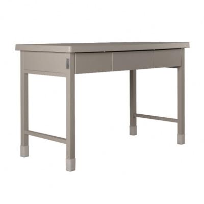 China Modern Barracks Learning Table Three Person Steel Bachelor Learning Table for sale