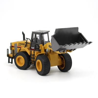 China RC Model Amiqi Huina 1913 1/40 Scale Wheel Loader Metal Alloy Building Die-Cast Vehicle for sale