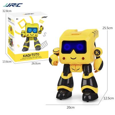 China Cartoon Toy Amiqi JJRC R17 Radio Control Smart Robot Programming Robot Gifts Toys KUQI-TOTO RC Push Back Robot for sale