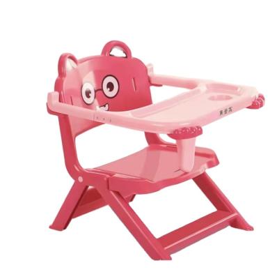 China High Quality Collapsible Elevated Dining Chair Folding With Wheels Portable Kids Eating Seat Kids Umpire Chair Baby Feeding H1001 for sale