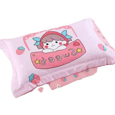 China PORTABLE Soft Cartoon Cotton Fluffy Kids Bedding Cushion Plush Head Sleep Protection Shape Support Child Pillow Infant Baby Stuff for sale