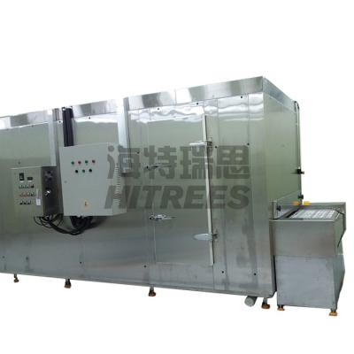 China food & Beverage Factory IQF Tunnel Freezer For Chips French Fries Making Frozen for sale