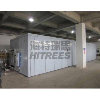 China High Quality Peas Hitrees French Fries IQF Fluidized Bed Freezer 3000kg/h Individual Tunnel Deep Freezer for sale