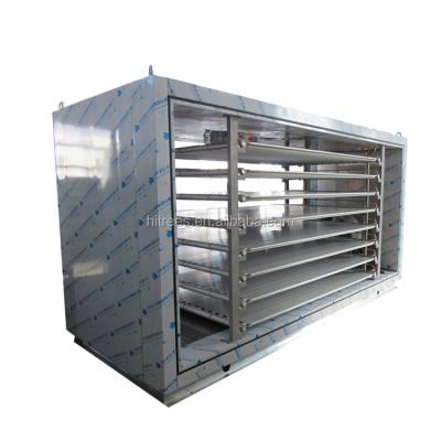 China Aluminum Alloy Air Jet Plate Touch Freezer for sale