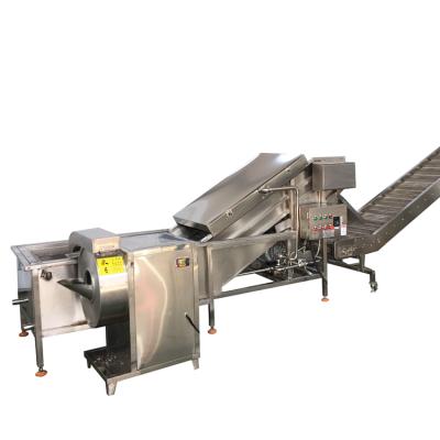 China Easy Operation Automatic Frozen French Fries Production Line for sale