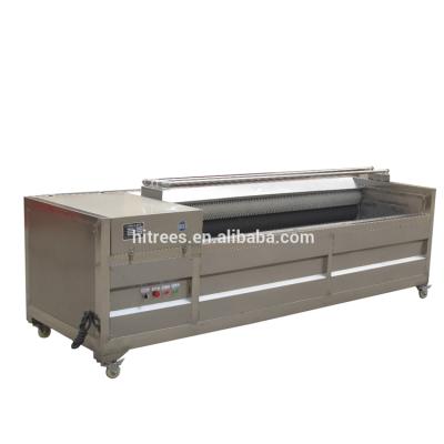 China QSC Potato Carrot Brush Roller Sand Roller Abrasive Peeling Machine for sale