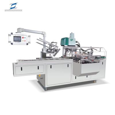 China Automatic food newcomer product food/tray/pizza/pancake/cookie packing cartoning machine for sale