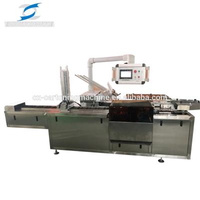 China Food Chocolates Carton Boxing Machine With Automatic Feeder for sale