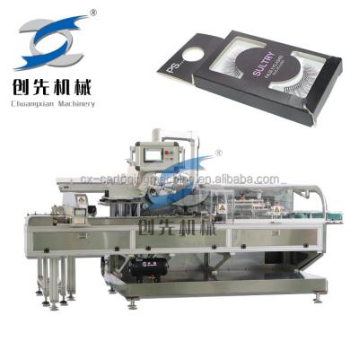 China Food Small Crate High Speed ​​Bag Packing Automatic Horizontal Packaging Cartoning Machine for sale