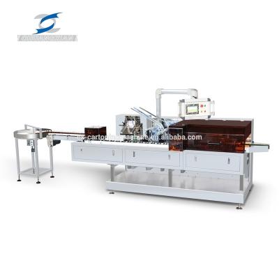 China Automatic Food Bottle Unscrambler Cartoning Machine for sale