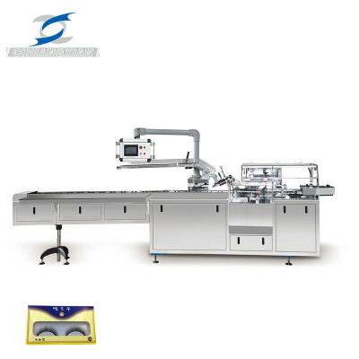 China Food Ali Baba Best Sellers 2019 Cosmetic Automatic False Eyelash Packaging Machine for sale