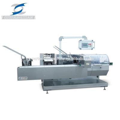 China Food Blister Cartoning Machine With Automatic Blister Feeder And Leaflet System for sale