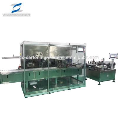 China Automatic Food Contact Lenses Cartoning Labeling Machine Manufacturers for sale