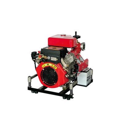 China Firefighting Rescue Rescue 4 Stroke Water Pump Pump 20hp 22hp 25hp High Pressure Portable Diesel Fire Pump for sale