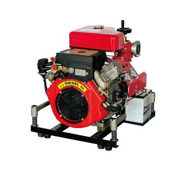 China Supplier High Quality 22HP 25HP Fire Fighting Pump Twin Cylinder Diesel Emergency Rescue Pump Fire Pump For Sale for sale