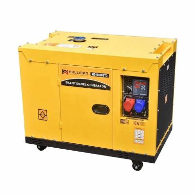 China Silent Type 292 Portable Diesel Generator Set 12kw 15kva Diesel Generator 3 Phase 50Hz HD15000ST for sale