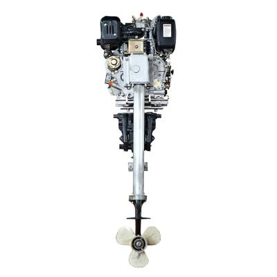 China Hot sale boat engine price 4 stroke 15hp 25hp 30hp air cooled diesel outboard engines for 24L fisherman for sale