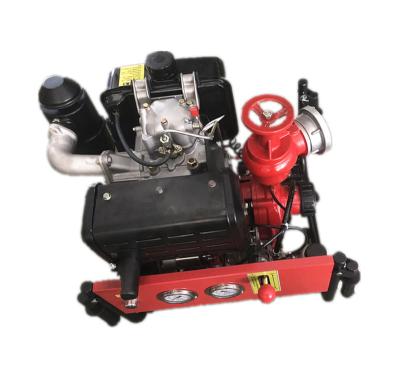 China Fire Fighting Rescue Rescue 4 Stroke Fire Pump Single Cylinder Fire Pump 13hp 10hp 15hp Air Cooled Diesel Pump for sale