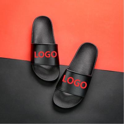 China Cushioning 2022 Fashion Logo Custom Color Custom Made Unisex For Bath Room Slipper for sale