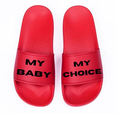 China 2022 Custom Moq Fashion Trend Low Platform Slips High Quality Men Wholesale Slides Logo Sandals Slipper Trendy Slippers Rubber for sale