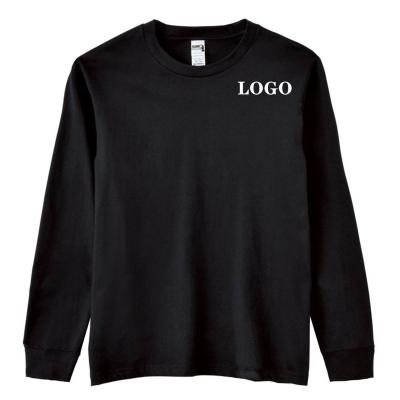 China OEM QUICK DRY fashionable custom logo camisas long sleeve t-shirt for sale