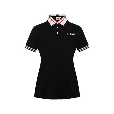 China Factory Price Cheap Shirt 100 Cotton Polo Shirts Female With High Quality QUICK DRY for sale