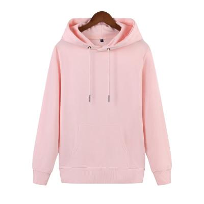 China Custom plain white men's plain white men's cotton pullover anti-pilling service OEM logo hoodies& sweatshirts for sale