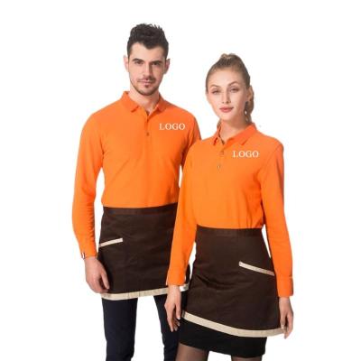 China Good Breathable Factory Directly Sell High Quality Plain Long Sleeve Polo Shirts for sale