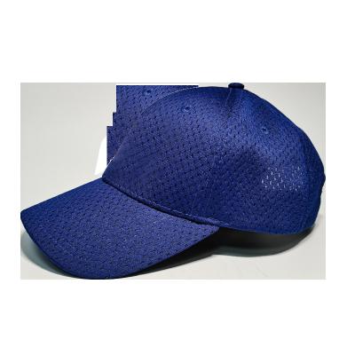 China 2022 COMMON Order Small Hole 6 Panel Sports Baseball Cap HOOK AND LOOP Hot Sale Min Mesh for sale