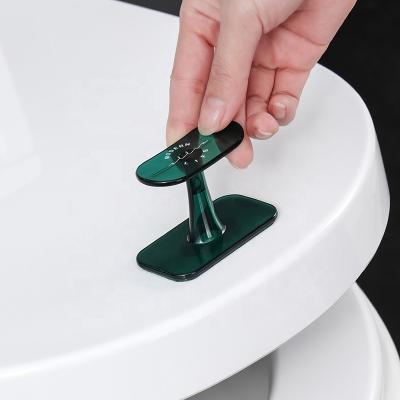 China Household Viable Non-Dirty Hand Lifter Cover Lifter Toilet Shake Device Creative Anti-dirty Portable Toilet Lift Lid Handle for sale