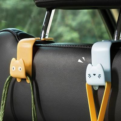 China Car viable hook rear seat interior car with built-in cute rear car creative interior products for sale